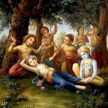 Krishna with childrens